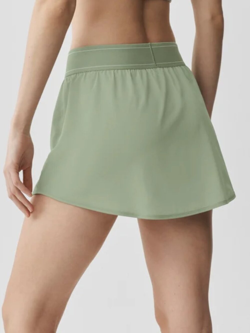 ALO Yoga Match Point Tennis Skirt Dune Grass 💗 New with tags - Picture 8 of 8